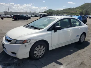 2009 Honda Civic Sdn GX with VIN 1HGFA46599L000366, listed as a Copart auction lot 51542655 with 143,637 mi miles and Salvage Title. Bid and sale history available at carsss.com. Image 1.