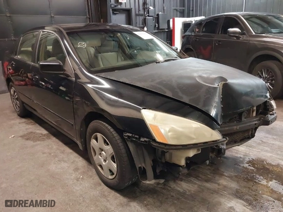 2006 Honda Accord Sdn LX with VIN 1HGCM564X6A177796, listed as a IAAI auction lot 41112847 with 135372 miles. Bid and sale history available at carsss.com. Image 1.