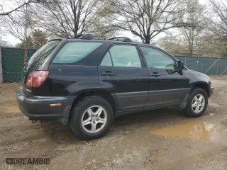 1999 Lexus RX 300 Luxury SUV with VIN JT6HF10U0X0070917, listed as a Copart auction lot 51747785 with 197,757 mi miles and Salvage Title. Bid and sale history available at carsss.com. Image 3.
