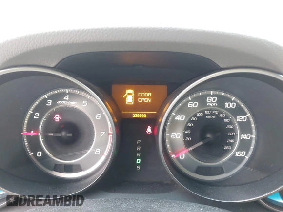 2011 Acura MDX Tech Pkg with VIN 2HNYD2H62BH523444, listed as a IAAI auction lot 41734780 with 238,880 mi miles. Bid and sale history available at carsss.com. Image 7.