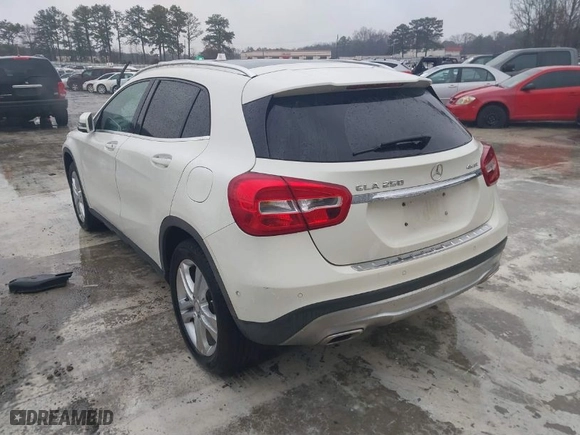 2016 Mercedes-Benz GLA with VIN WDCTG4GB4GJ189399, listed as a IAAI auction lot 41518877 with 129,012 mi miles. Bid and sale history available at carsss.com. Image 3.