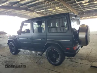 2016 Mercedes-Benz G-Class AMG G 63 with VIN WDCYC7DF2GX247520, listed as a Copart auction lot 83422424 with 61,417 mi miles and Salvage Title. Bid and sale history available at carsss.com. Image 2.