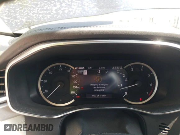 2022 Jaguar F-Pace S z VIN SADCJ2EX5NA698297, wystawiony jako Copart lot #58748925 z przebiegiem 46 525 mil mil oraz Szkoda całkowita • Salvage title. Historia ofert i sprzedaży dostępna na DreamBid. Obrazek 9.