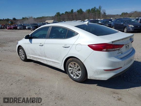 2017 Hyundai Elantra SE with VIN 5NPD74LF4HH065856, listed as a IAAI auction lot 42076642 with 194,335 mi miles and . Bid and sale history available at DreamBid. Image 3.