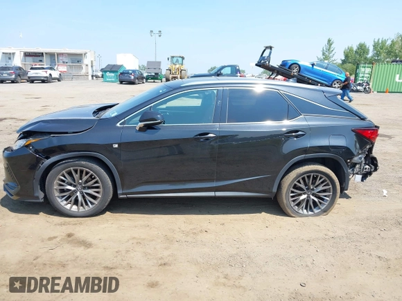 2020 Lexus RX 350 F Sport Performance with VIN 2T2YZMDA1LC224855, listed as a IAAI auction lot 42760475 with 49,779 mi miles and . Bid and sale history available at DreamBid. Image 14.