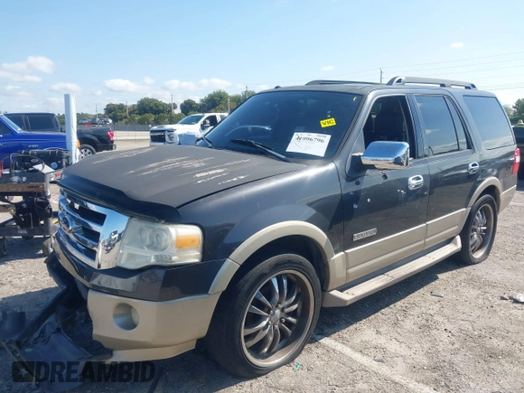 2007 Ford Expedition Eddie Bauer с VIN 1FMFU17587LA26789, выставлен на аукционе IAAI как лот 41996796 с пробегом 163 159 миль миль и . История ставок и продаж доступна на DreamBid. Изображение 2.