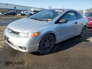 2006 Honda Civic Cpe DX with VIN 2HGFG12276H511530, listed as a Copart auction lot 42309975 with 173,540 mi miles and Salvage Title. Bid and sale history available at carsss.com. Image 1.