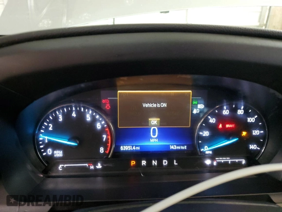 2023 Ford Explorer XLT with VIN 1FMSK8DH9PGA59157, listed as a Copart auction lot 51327735 with 63,951 mi miles and Salvage Title. Bid and sale history available at carsss.com. Image 9.