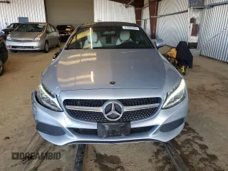 2018 Mercedes-Benz C 300 with VIN WDDWJ4JB8JF669670, listed as a Copart auction lot 51093265 with 63,493 mi miles and Salvage title. Bid and sale history available at DreamBid. Image 5.