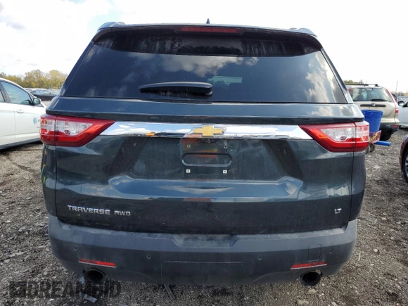 2019 Chevrolet Traverse LT Leather with VIN 1GNEVHKW7KJ319830, listed as a Copart auction lot 72085463 with 54,208 mi miles. Bid and sale history available at carsss.com. Image 6.