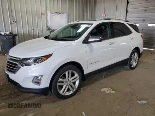 2019 Chevrolet Equinox Premier with VIN 3GNAXYEX7KS678655, listed as a Copart auction lot 65359265 with 79,954 mi miles and Salvage title. Bid and sale history available at DreamBid. Image 1.