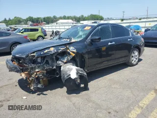 2010 Honda Accord EX-L z VIN 5KBCP3F87AB006261, wystawiony jako Copart lot #59292585 z przebiegiem Nie podano mil oraz Szkoda całkowita • Salvage title. Historia ofert i sprzedaży dostępna na DreamBid. Obrazek 1.