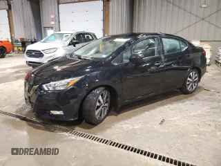 2020 Nissan Versa SR with VIN 3N1CN8FV0LL805748, listed as a Copart auction lot 46925225 with 61,900 mi miles and Salvage Title. Bid and sale history available at carsss.com. Image 1.