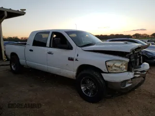 2007 Dodge Ram 3500 SLT with VIN 3D7ML39C97G701056, listed as a Copart auction lot 80778744 with 208,372 mi miles and Salvage Title. Bid and sale history available at carsss.com. Image 4.