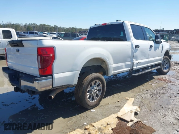 2022 Ford F-250 XL with VIN 1FT7W2B60NEG43131, listed as a IAAI auction lot 41739634 with 55,984 mi miles and . Bid and sale history available at DreamBid. Image 4.