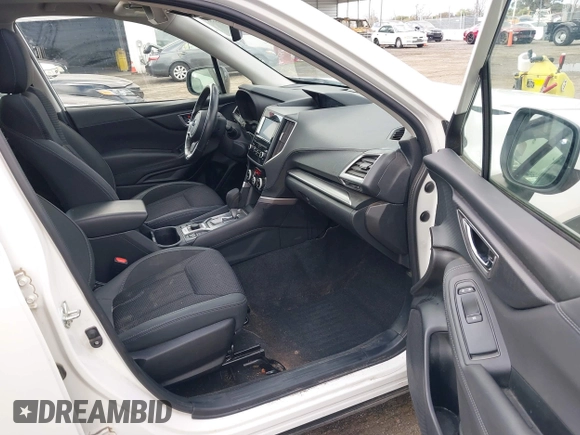 2021 Subaru Forester Premium with VIN JF2SKAJC8MH510932, listed as a IAAI auction lot 38412558 with 57,763 mi miles and . Bid and sale history available at DreamBid. Image 5.
