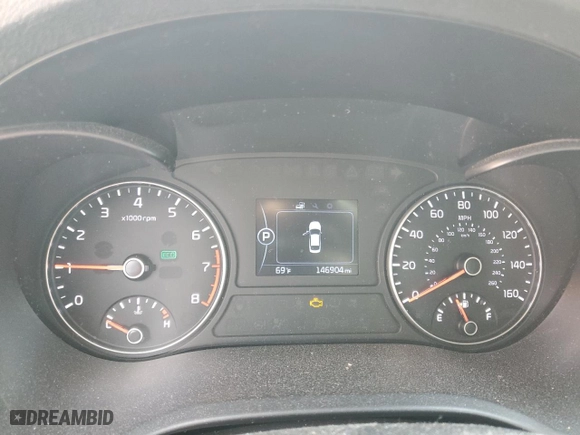 2016 Kia Optima LX with VIN 5XXGT4L36GG012844, listed as a Copart auction lot 53731625 with 146,904 mi miles and Clean Title. Bid and sale history available at carsss.com. Image 9.