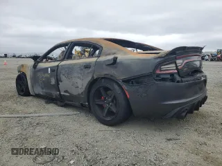 2016 Dodge Charger R/T with VIN 2C3CDXCT5GH302085, listed as a Copart auction lot 57583955 with Not provided miles and Non repairable. Bid and sale history available at DreamBid. Image 2.
