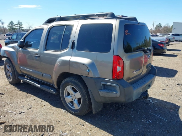 2005 Nissan Xterra S with VIN 5N1AN08UX5C610731, listed as a IAAI auction lot 41650174 with 255,583 mi miles. Bid and sale history available at carsss.com. Image 3.