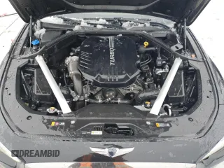 2019 Genesis G70 Advanced with VIN KMTG54LE4KU031988, listed as a Copart auction lot 41607395 with 59,321 mi miles and Non repairable. Bid and sale history available at DreamBid. Image 11.