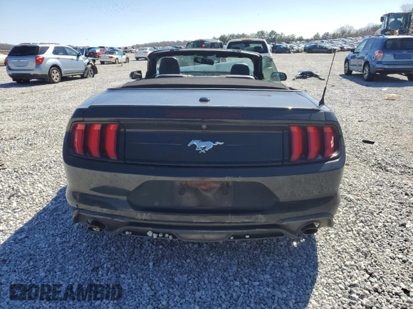 2019 Ford Mustang EcoBoost with VIN 1FATP8UH9K5158405, listed as a Copart auction lot 47624785 with 78,938 mi miles and Salvage Title. Bid and sale history available at carsss.com. Image 6.