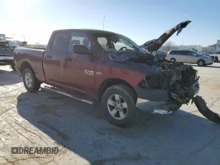 2018 Ram 1500 Tradesman with VIN 1C6RR6FT4JS330951, listed as a Copart auction lot 48952355 with Not provided miles and Salvage title. Bid and sale history available at DreamBid. Image 4.