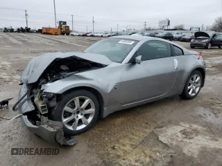 2004 Nissan 350Z Touring with VIN JN1AZ34E14T064105, listed as a Copart auction lot 44650265 with 97,818 mi miles and Salvage Title. Bid and sale history available at carsss.com. Image 1.