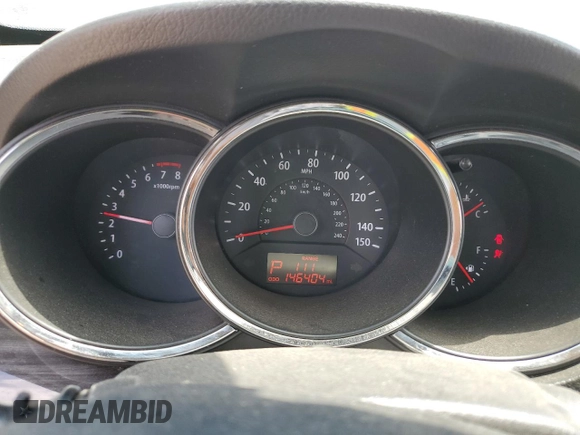 2013 Kia Sorento LX with VIN 5XYKT4A28DG402355, listed as a Copart auction lot 57441725 with 146,404 mi miles and Salvage title. Bid and sale history available at DreamBid. Image 9.