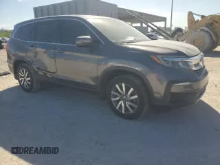 2019 Honda Pilot EX-L with VIN 5FNYF5H57KB003870, listed as a Copart auction lot 49513945 with 79,634 mi miles and Salvage Title. Bid and sale history available at DreamBid. Image 4.