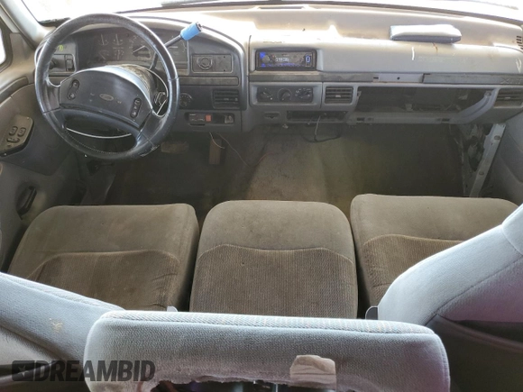 1997 Ford F-250 with VIN 1FTHX25F2VEC79419, listed as a Copart auction lot 53997013 with 321,335 mi miles and Salvage title. Bid and sale history available at DreamBid. Image 8.