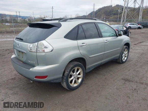 2009 Lexus RX 350 with VIN 2T2HK31U09C124946, listed as a IAAI auction lot 41967407 with 169,288 mi miles and . Bid and sale history available at DreamBid. Image 4.