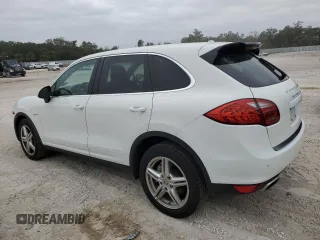 2012 Porsche Cayenne S Hybrid z VIN WP1AE2A20CLA92536, wystawiony jako Copart lot #87667355 z przebiegiem 117 267 mil mil oraz Czysty tytuł • Clean title. Historia ofert i sprzedaży dostępna na DreamBid. Obrazek 2.