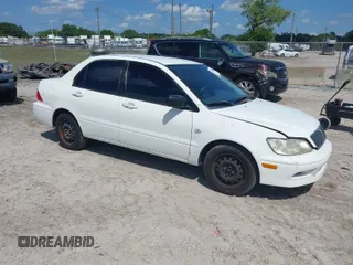 2002 Mitsubishi Lancer ES with VIN JA3AJ26E42U054430, listed as a IAAI auction lot 41918246 with 192,996 mi miles. Bid and sale history available at carsss.com. Image 1.