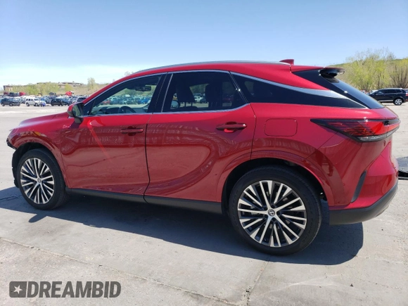 2023 Lexus RX 350 z VIN 2T2BAMCA1PC027141, wystawiony jako Copart lot #55484095 z przebiegiem 14 134 mil mil oraz Szkoda całkowita • Salvage title. Historia ofert i sprzedaży dostępna na DreamBid. Obrazek 2.