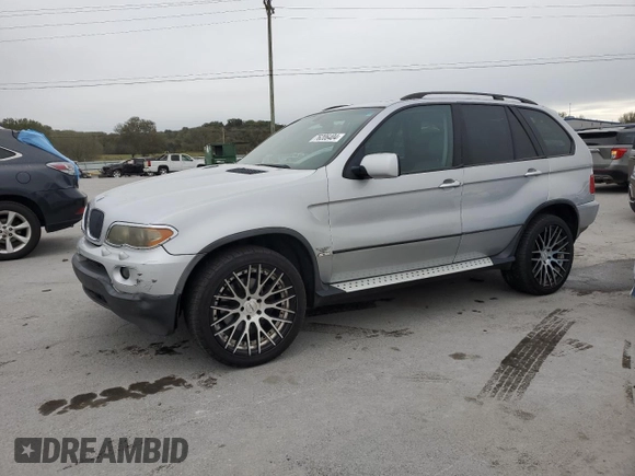 2006 BMW X5 3.0i with VIN 5UXFA13506LY44548, listed as a Copart auction lot 76206404 with 197,723 mi miles and Salvage Title. Bid and sale history available at carsss.com. Image 1.