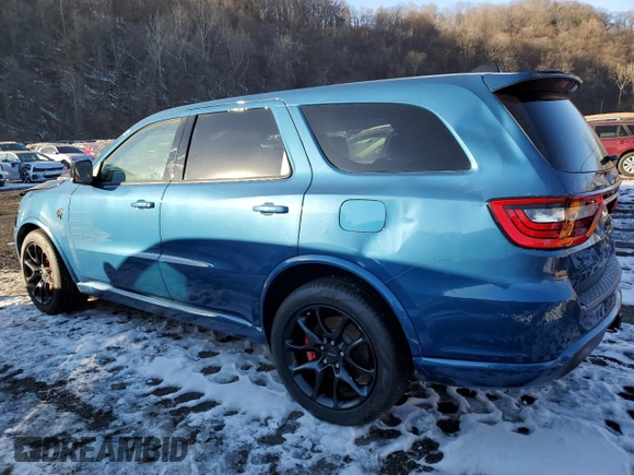 2024 Dodge Durango SRT Hellcat Premium with VIN 1C4SDJH97RC222388, listed as a Copart auction lot 42766705 with Not provided miles and Salvage title. Bid and sale history available at DreamBid. Image 2.