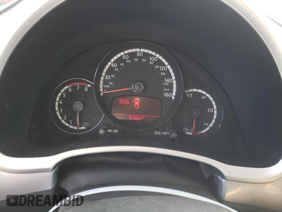 2013 Volkswagen Beetle 2.5L with VIN 3VW5P7AT0DM821280, listed as a Copart auction lot 53565635 with 94,969 mi miles and Salvage Title. Bid and sale history available at DreamBid. Image 9.