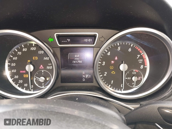 2015 Mercedes-Benz M 350 with VIN 4JGDA5JBXFA570341, listed as a IAAI auction lot 41598681 with 141,796 mi miles and . Bid and sale history available at DreamBid. Image 7.
