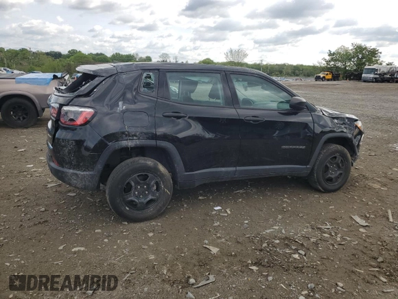 2021 Jeep Compass Sport с VIN 3C4NJDAB2MT572027, выставлен на аукционе Copart как лот 54970265 с пробегом 95 177 миль миль и Списание • Salvage title. История ставок и продаж доступна на DreamBid. Изображение 3.