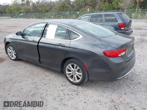 2016 Chrysler 200 Limited with VIN 1C3CCCAB8GN172154, listed as a IAAI auction lot 41591502 with 150,911 mi miles. Bid and sale history available at carsss.com. Image 3.