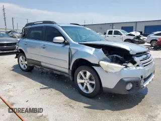 2014 Subaru Outback Limited with VIN 4S4BRCLC7E3311111, listed as a Copart auction lot 57951825 with 166,155 mi miles and Salvage title. Bid and sale history available at DreamBid. Image 4.