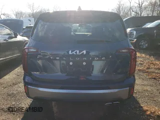 2025 Kia Telluride S with VIN 5XYP64GC0SG571456, listed as a Copart auction lot 84878504 with 9 mi miles and Salvage Title. Bid and sale history available at DreamBid. Image 6.