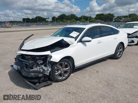 2024 Honda Accord EX с VIN 1HGCY1F37RA086803, выставлен на аукционе IAAI как лот 41507748 с пробегом 6 308 миль миль и . История ставок и продаж доступна на DreamBid. Изображение 18.