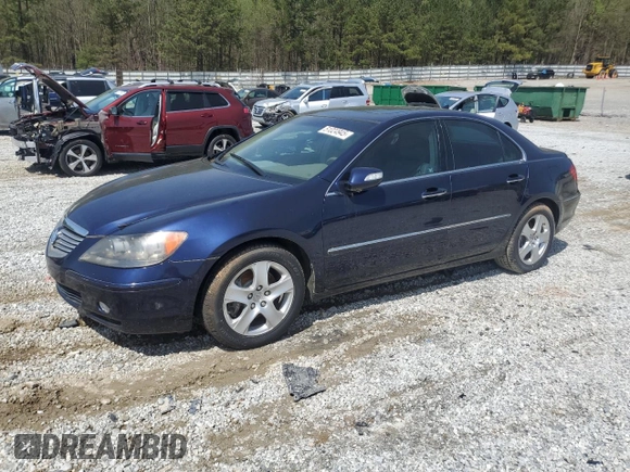 2008 Acura RL z VIN JH4KB16578C001425, wystawiony jako Copart lot #51024945 z przebiegiem 130 084 mil mil oraz Czysty tytuł • Clean title. Historia ofert i sprzedaży dostępna na DreamBid. Obrazek 1.