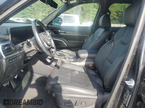 2023 Kia Telluride SX Prestige с VIN 5XYP5DGC9PG410954, выставлен на аукционе Copart как лот 63052425 с пробегом Не указан миль и Списание • Salvage title. История ставок и продаж доступна на DreamBid. Изображение 7.