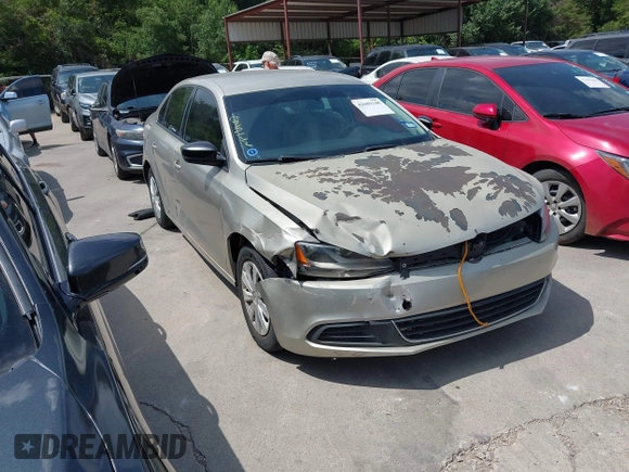 2014 Volkswagen Jetta S with VIN 3VW2K7AJ7EM248945, listed as a IAAI auction lot 42689148 with 80,517 mi miles and . Bid and sale history available at DreamBid. Image 1.