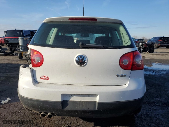 2007 Volkswagen Rabbit with VIN WVWBS71K07W256593, listed as a Copart auction lot 85633444 with 144,961 mi miles and Clean Title. Bid and sale history available at carsss.com. Image 6.