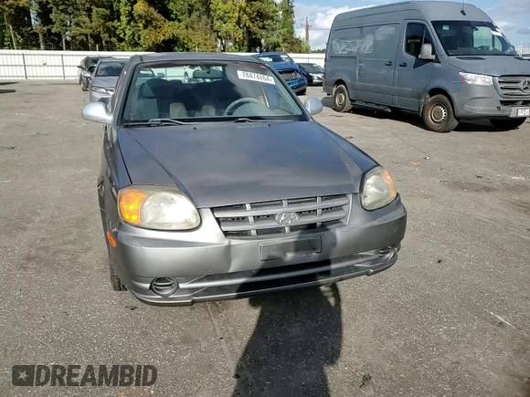 2003 Hyundai Accent GL with VIN KMHCG45C23U476391, listed as a Copart auction lot 78474264 with 155,731 mi miles and Salvage Title. Bid and sale history available at carsss.com. Image 11.