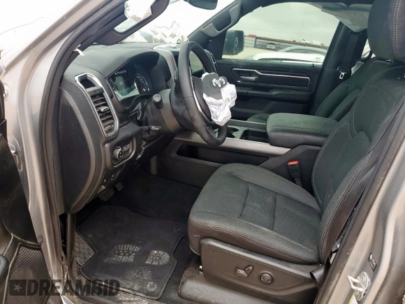 2025 Ram 1500 Lone Star with VIN 1C6SRFFPXSN534450, listed as a Copart auction lot 59370545 with 11,420 mi miles and Salvage title. Bid and sale history available at DreamBid. Image 7.