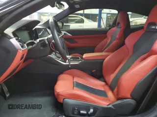 2023 BMW M4 Competition xDrive with VIN WBS43AZ09PCM46747, listed as a Copart auction lot 42452635 with 20,039 mi miles and Salvage Title. Bid and sale history available at carsss.com. Image 7.